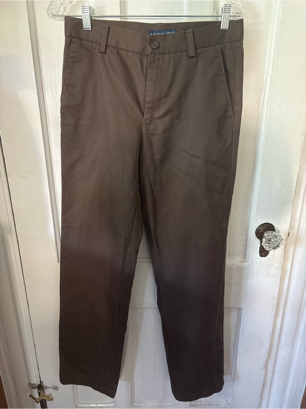 Izod Dark Brown Chino Pants